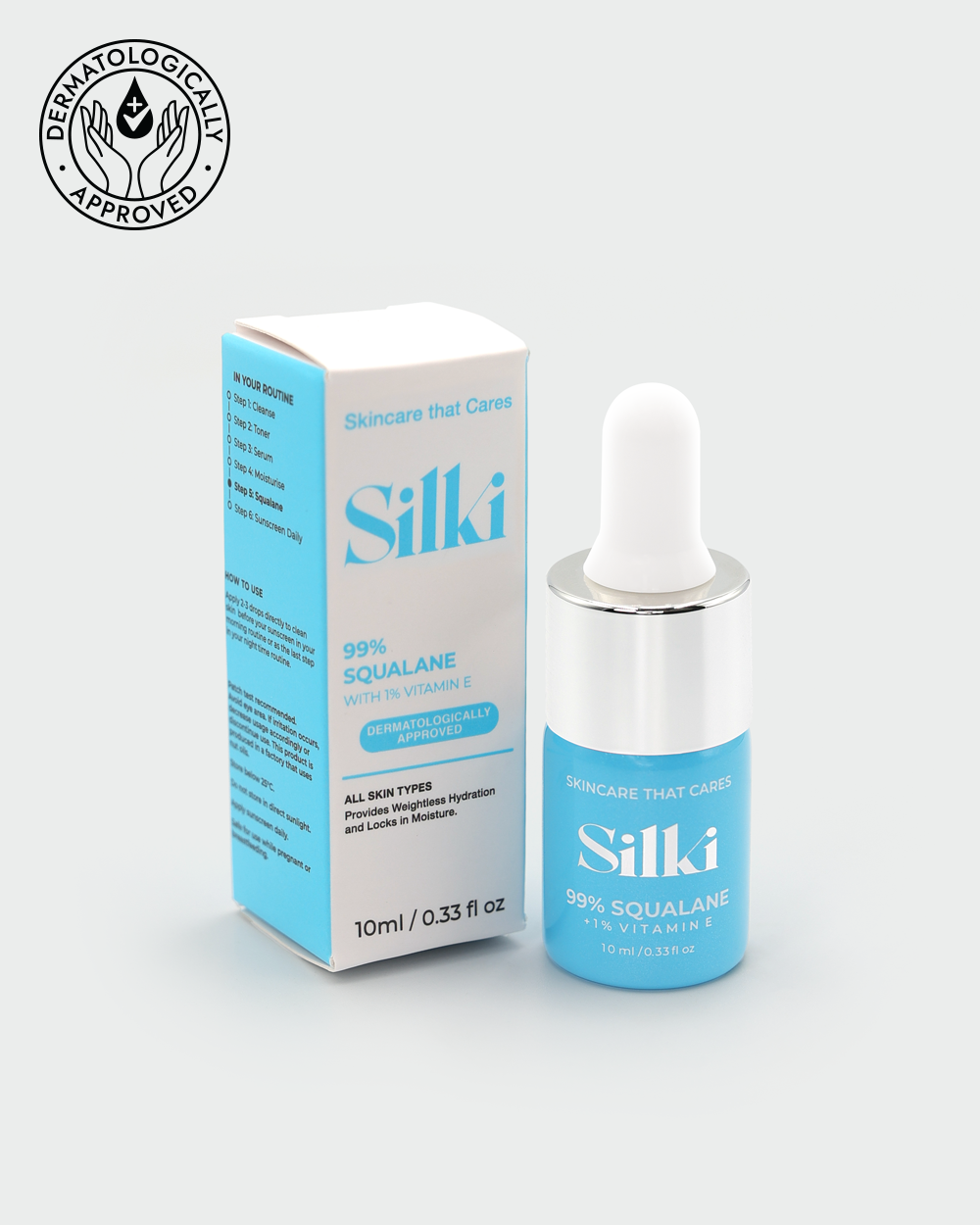 Mini 99% Squalane with 1% Vitamin E - 10ml