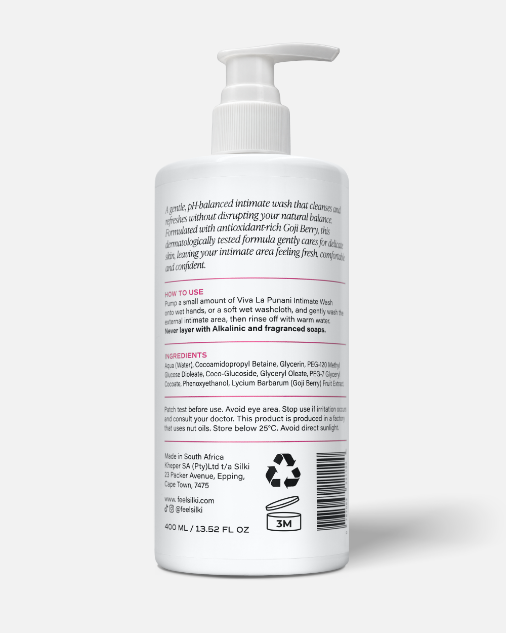 Viva La Punani Intimate Wash - 400ml